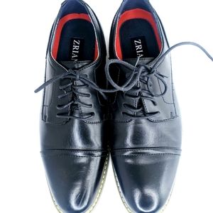 Zriang Men's Oxford Lace Up Dress Shoes